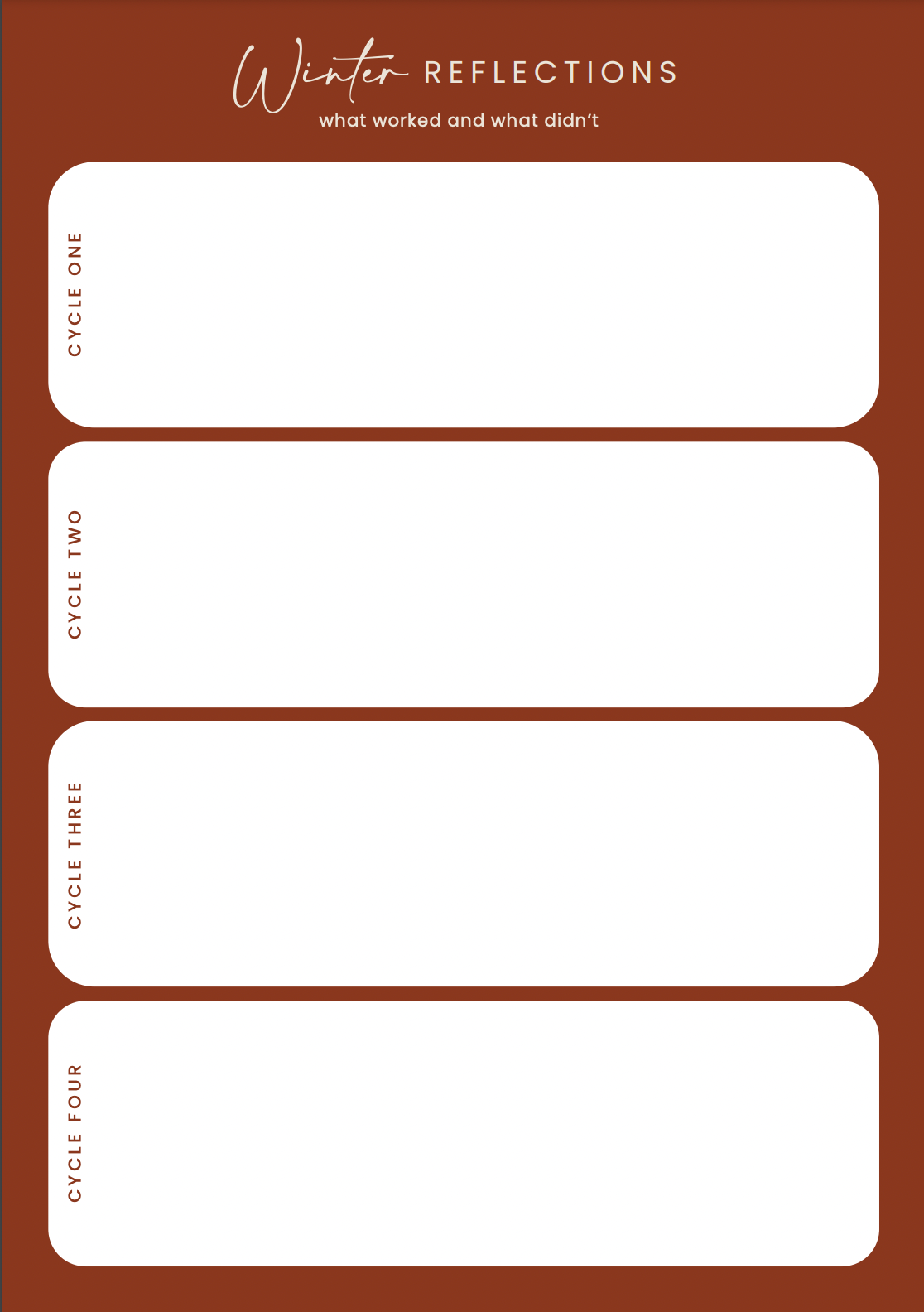CYCLE JOURNAL DIGITAL DOWLOAD