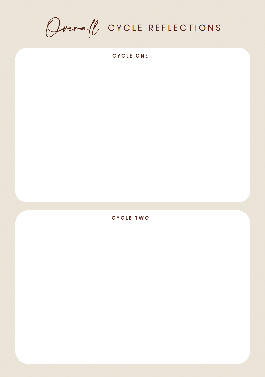 CYCLE JOURNAL DIGITAL DOWLOAD